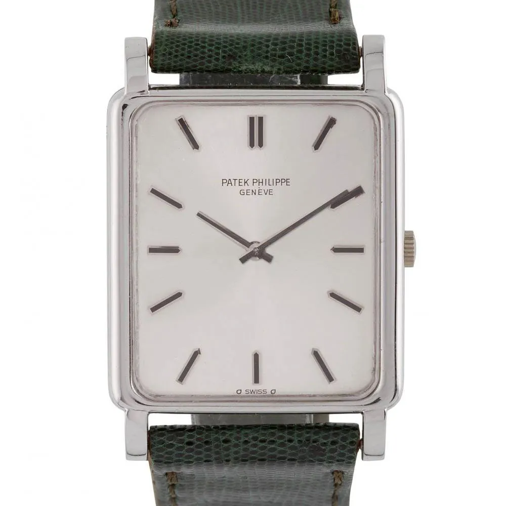 Patek Philippe 3599 28mm White gold Silver