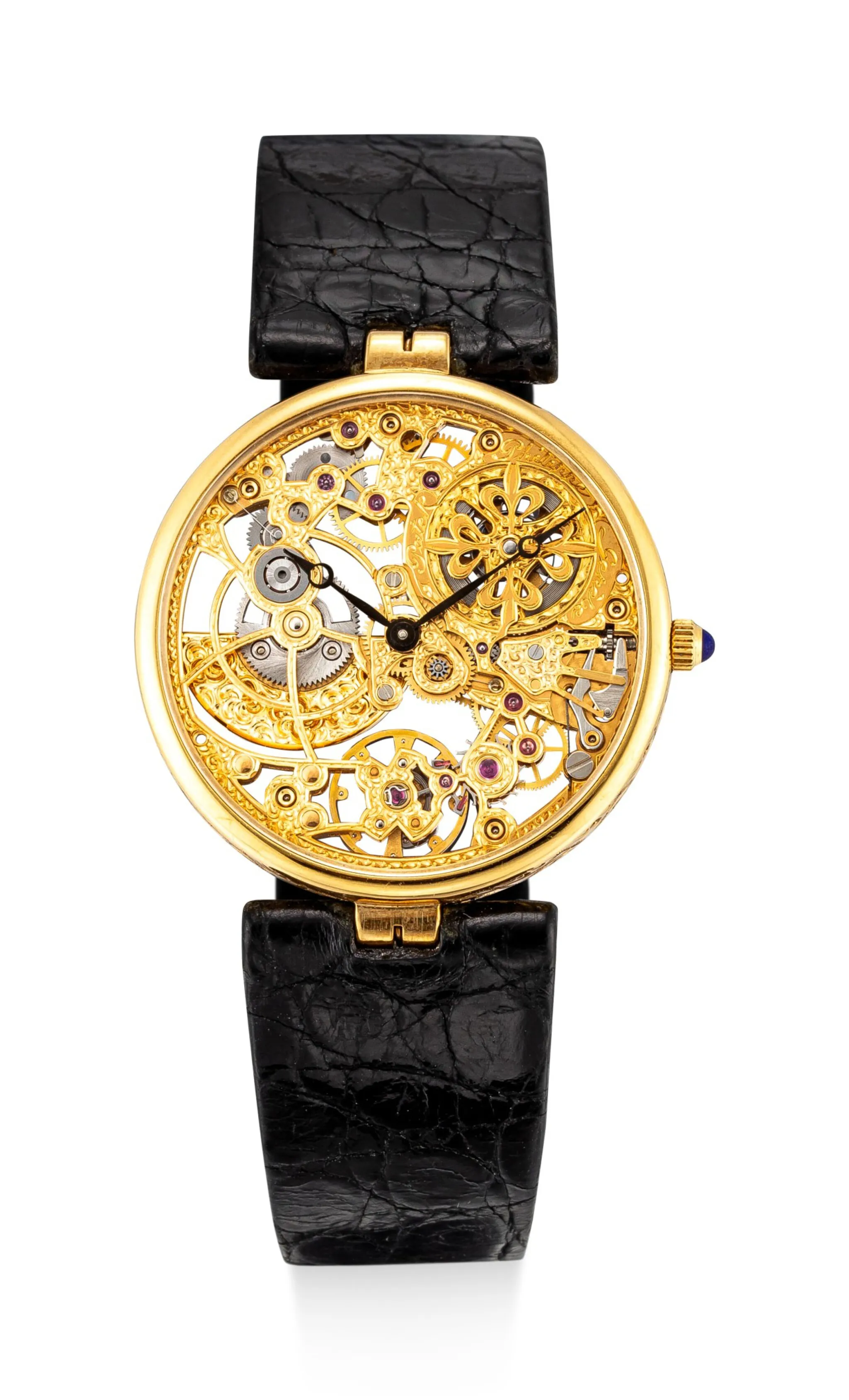 Patek Philippe Calatrava 3878 30mm Yellow gold Skeletonized