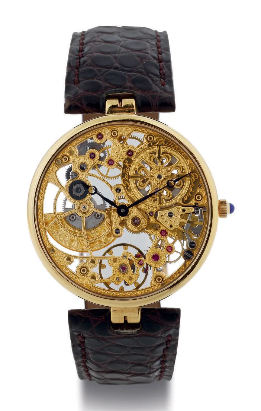 Patek Philippe Calatrava 3878 31mm Yellow gold Skeletonised