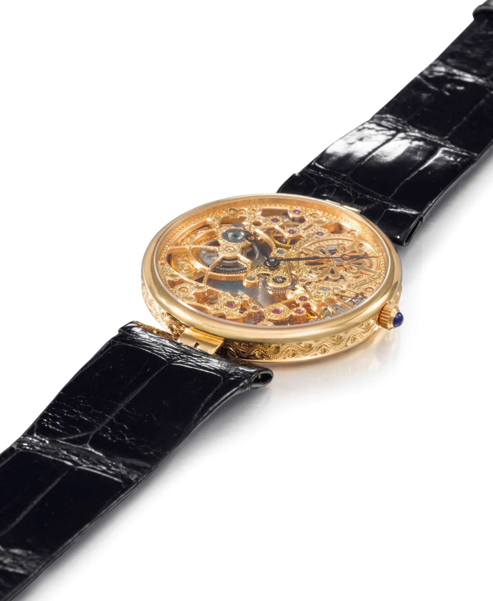 Patek Philippe Calatrava 3878 31mm Yellow gold Skeletonized