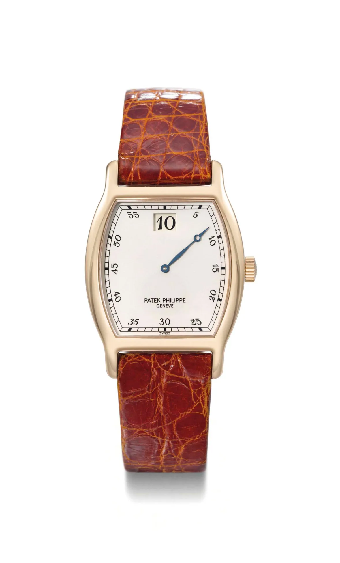 Patek Philippe JUMP HOUR 3969 28mm Rose gold Silver