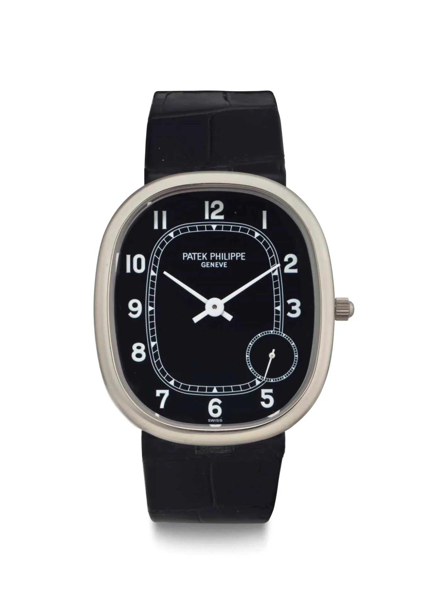 Patek Philippe 5028 35.5mm White gold Black