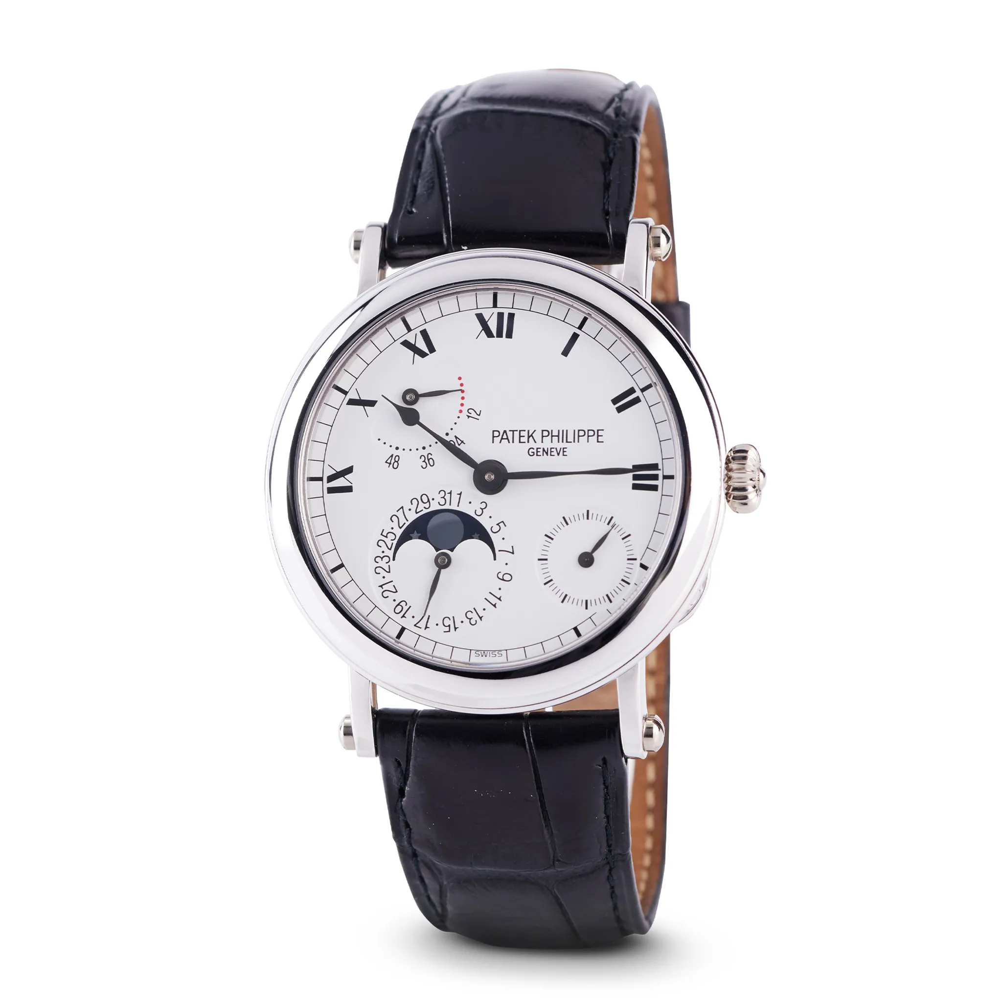 Patek Philippe 5054G-001 36mm White gold White