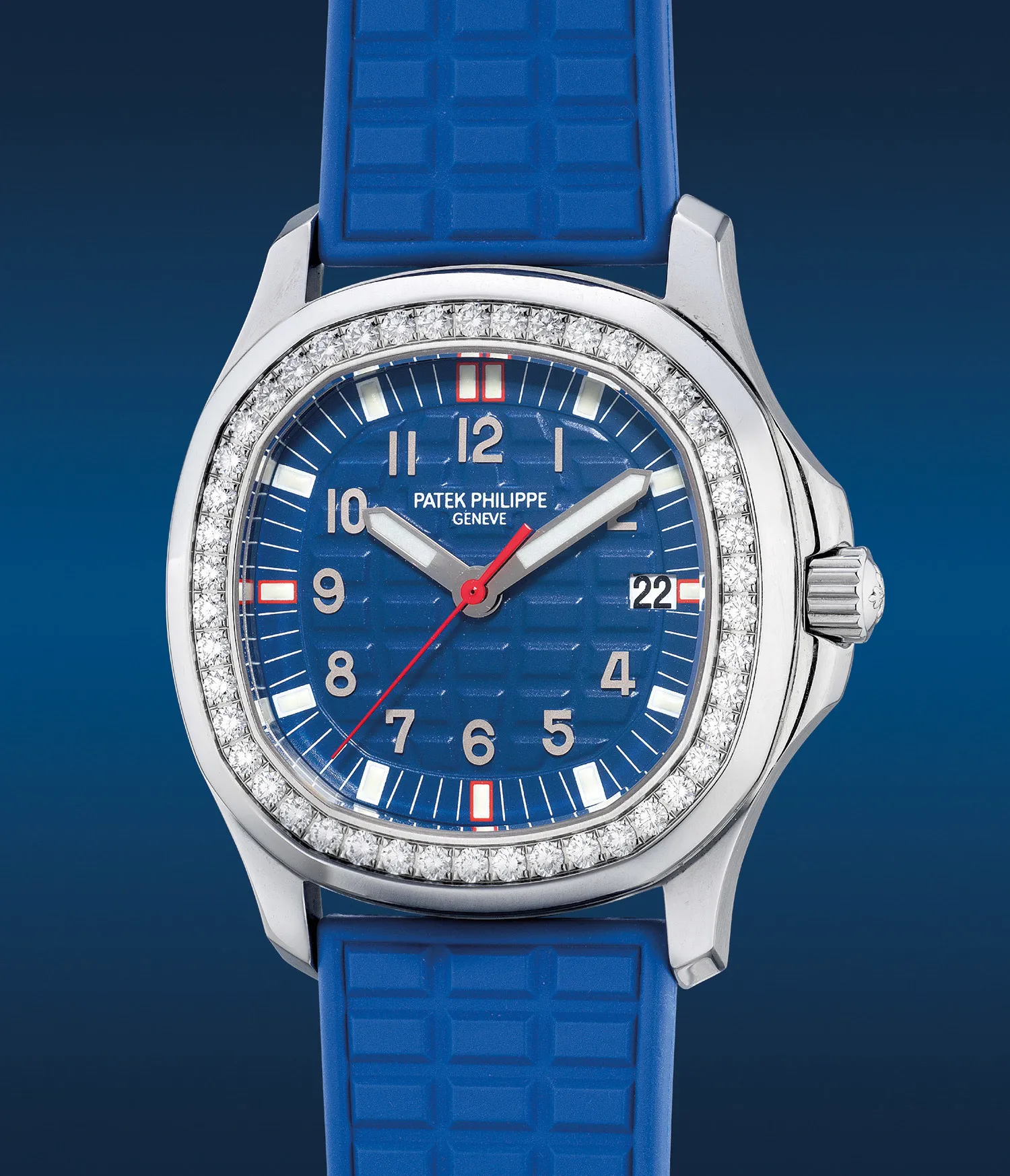 Patek Philippe 5067A-014 35.6mm Stainless steel Blue