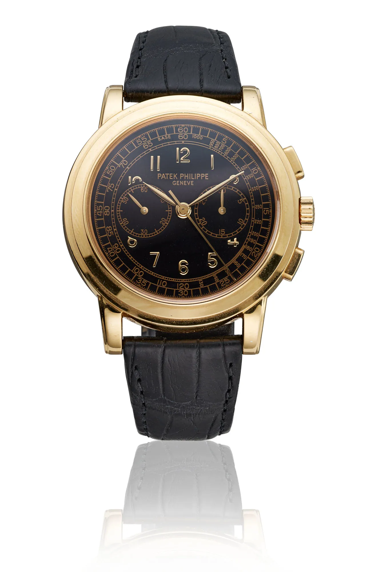 Patek Philippe 5070 J 42mm Yellow gold Black