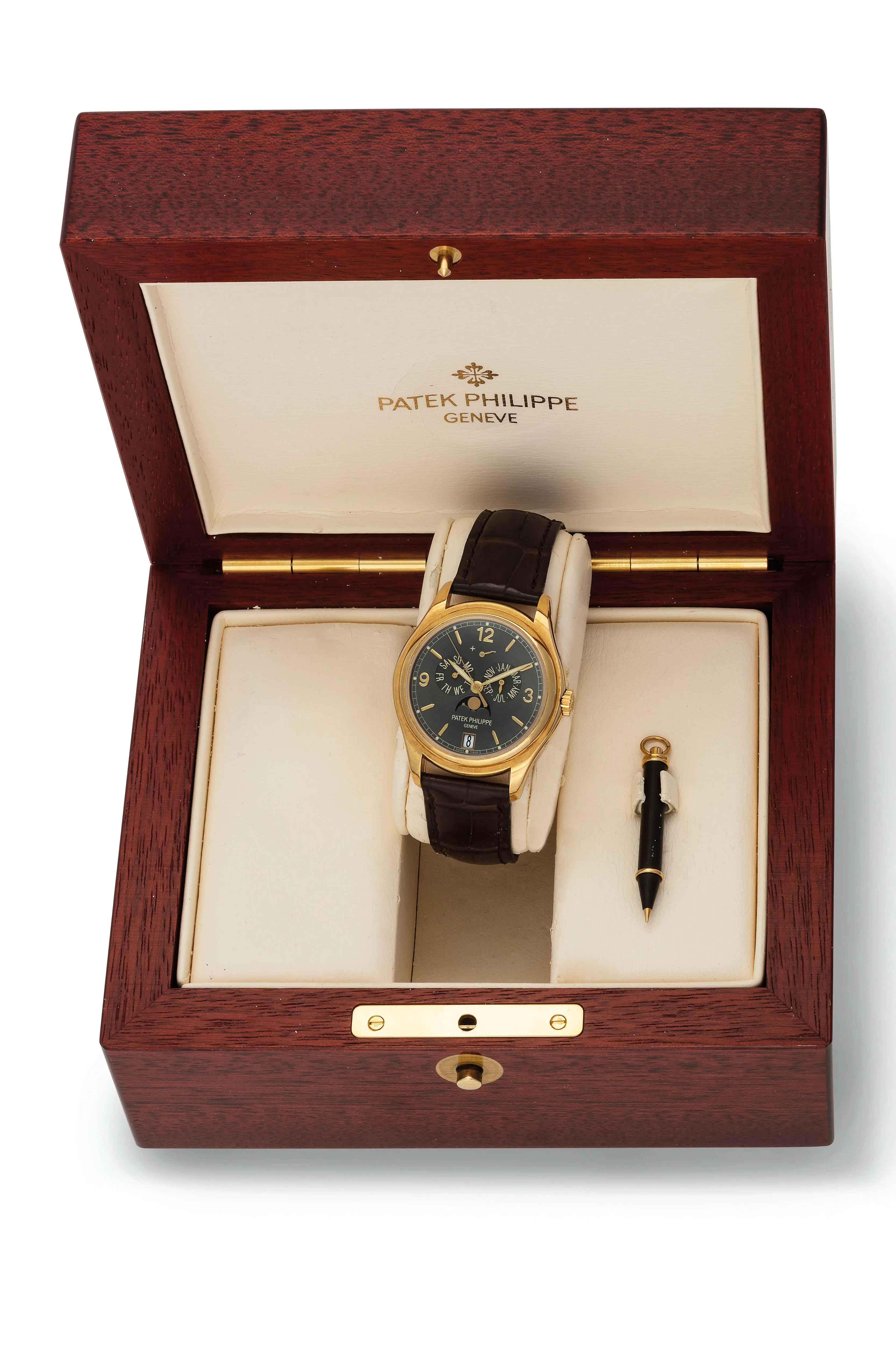 Patek Philippe 5146J 37mm Yellow gold Gray 2