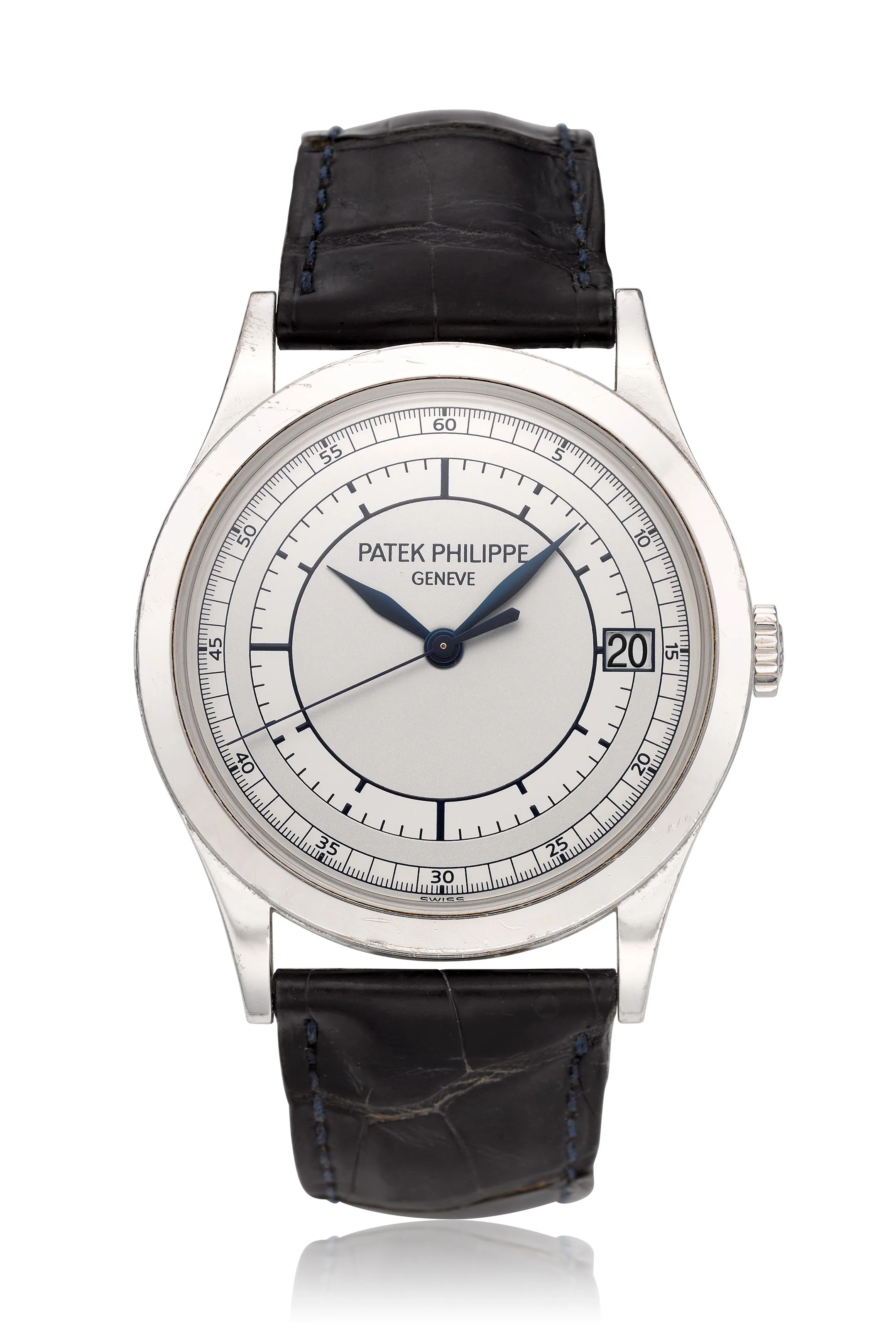 Patek Philippe Calatrava 5296 39mm White gold Silver