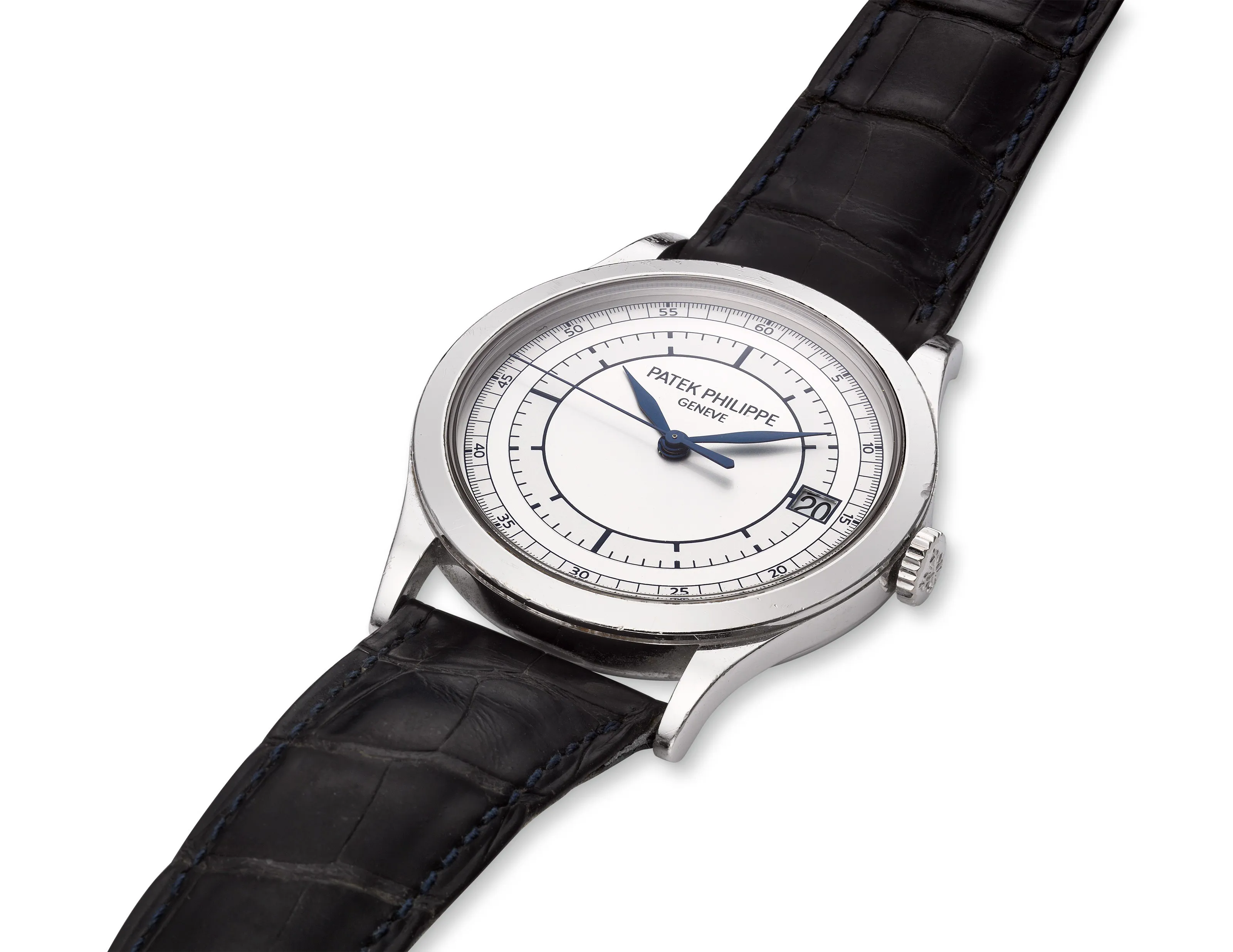 Patek Philippe Calatrava 5296 39mm White gold Silver 1