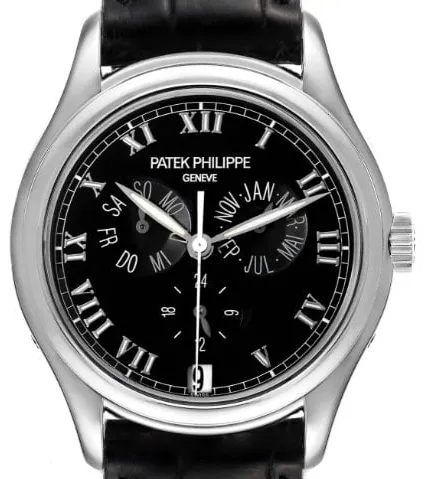 Patek Philippe Annual Calendar 5035G 37mm White gold Black