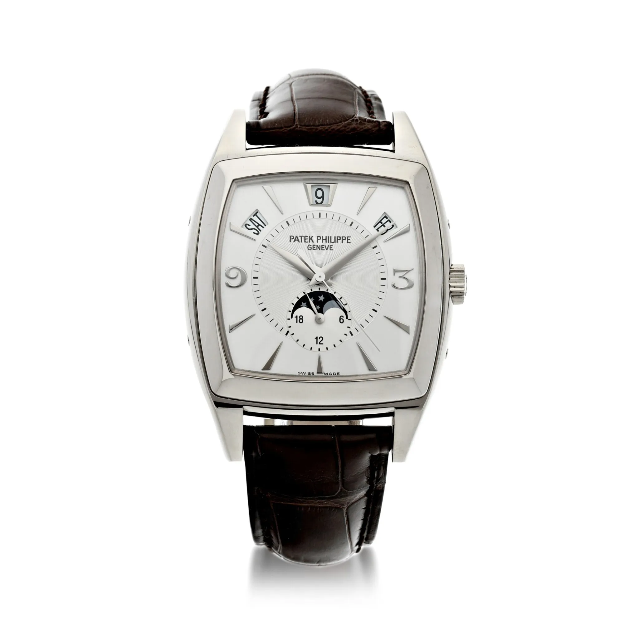 Patek Philippe Gondolo 5135G 51mm White gold Silver