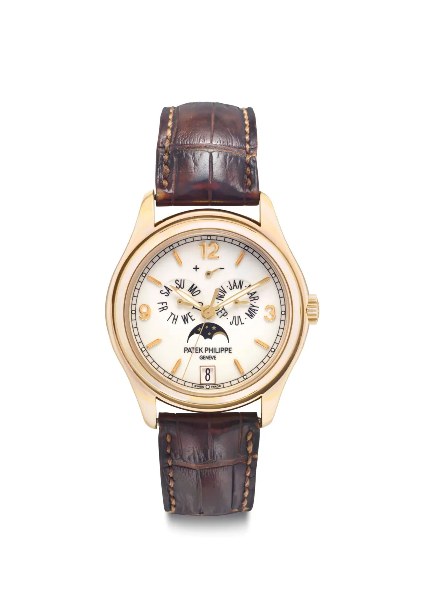 Patek Philippe Annual Calendar 5146J 39mm Yellow gold Cream