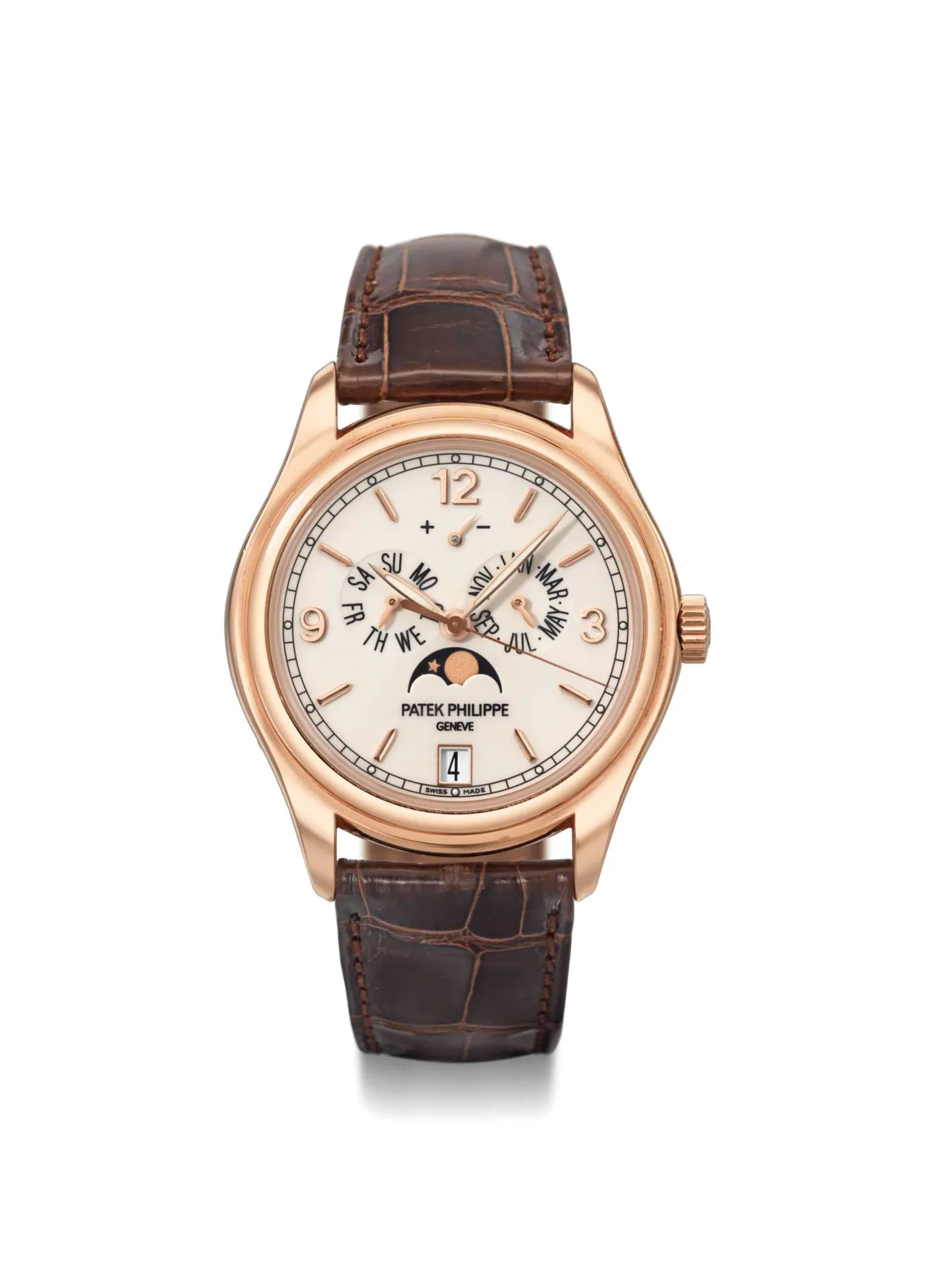 Patek Philippe Annual Calendar 5146R 39mm Rose gold White