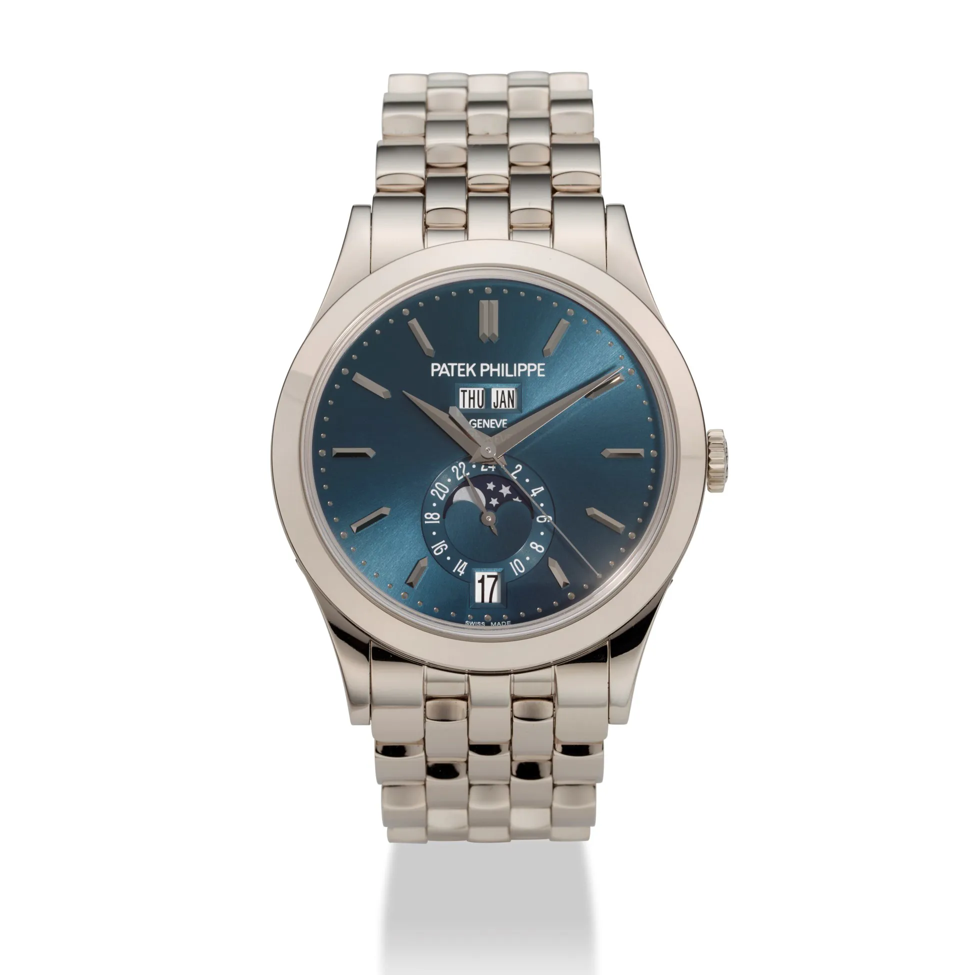 Patek Philippe Annual Calendar 5396/1G 40mm White gold Blue