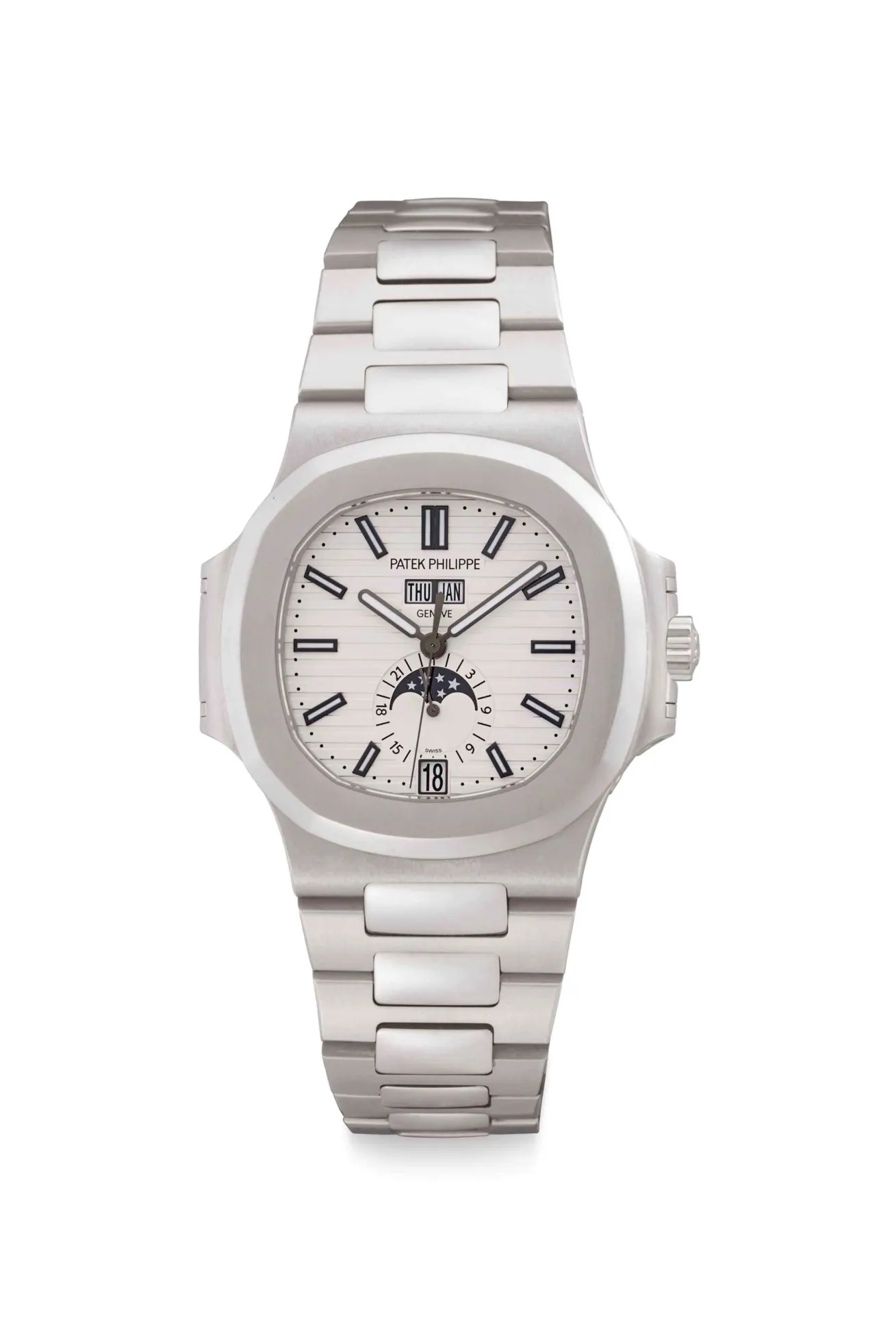 Patek Philippe Nautilus 5726/1A 43mm Stainless steel White