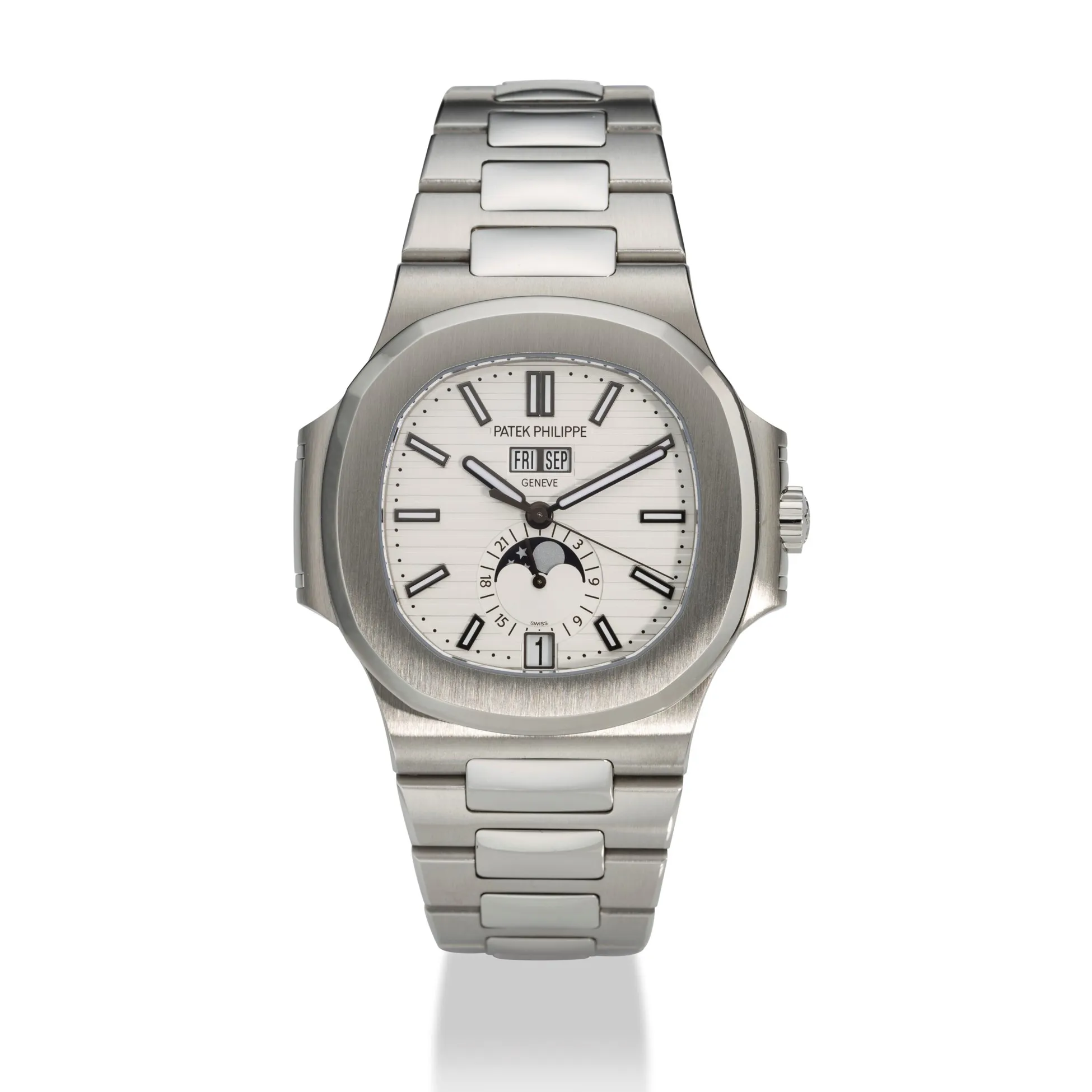 Patek Philippe Nautilus 5726/1A 43mm Stainless steel White