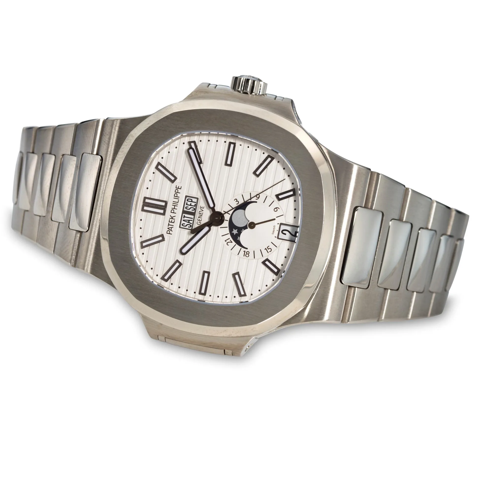 Patek Philippe Nautilus 5726/1A 43mm Stainless steel White 1