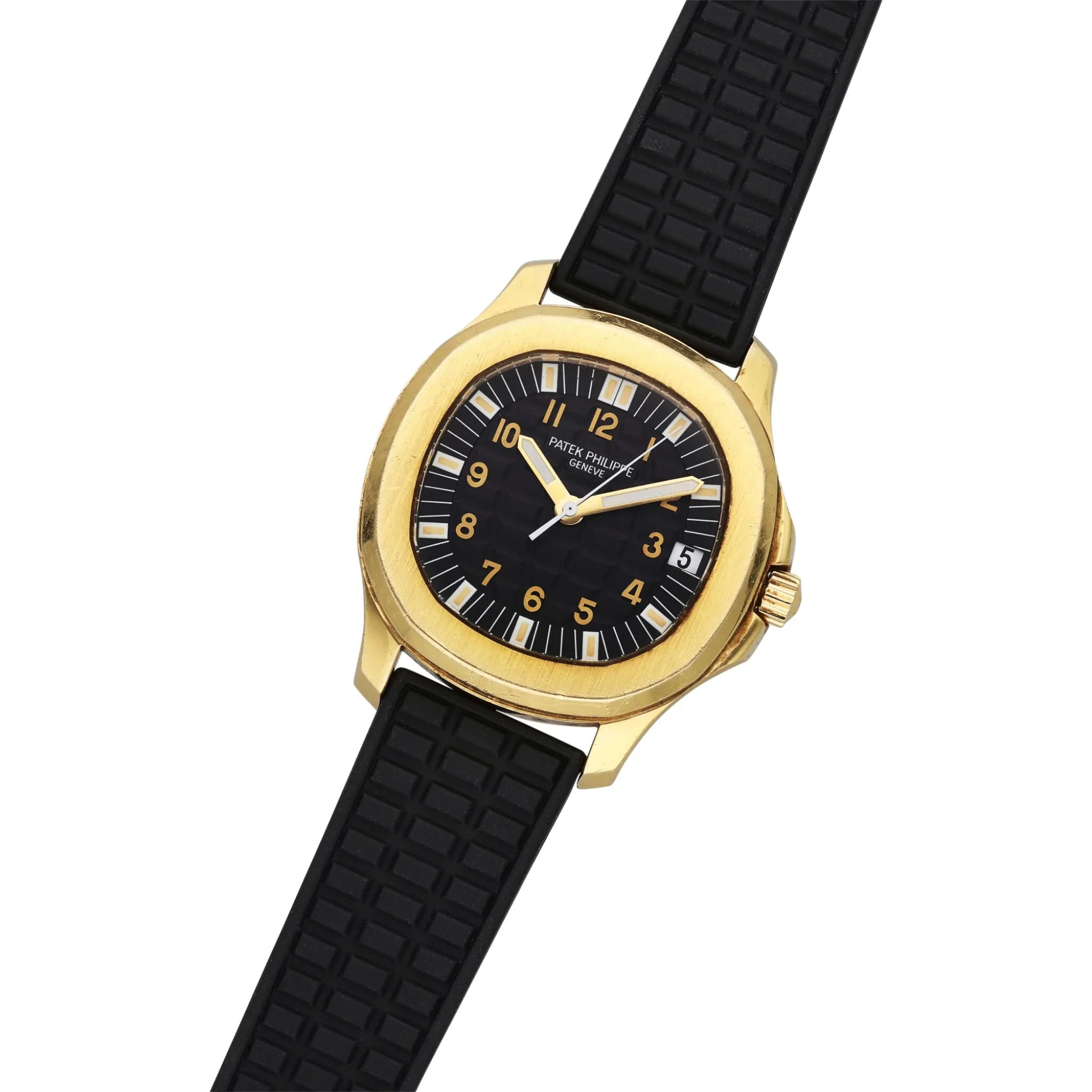 Patek Philippe Aquanaut 5065 38mm Yellow gold Black 0