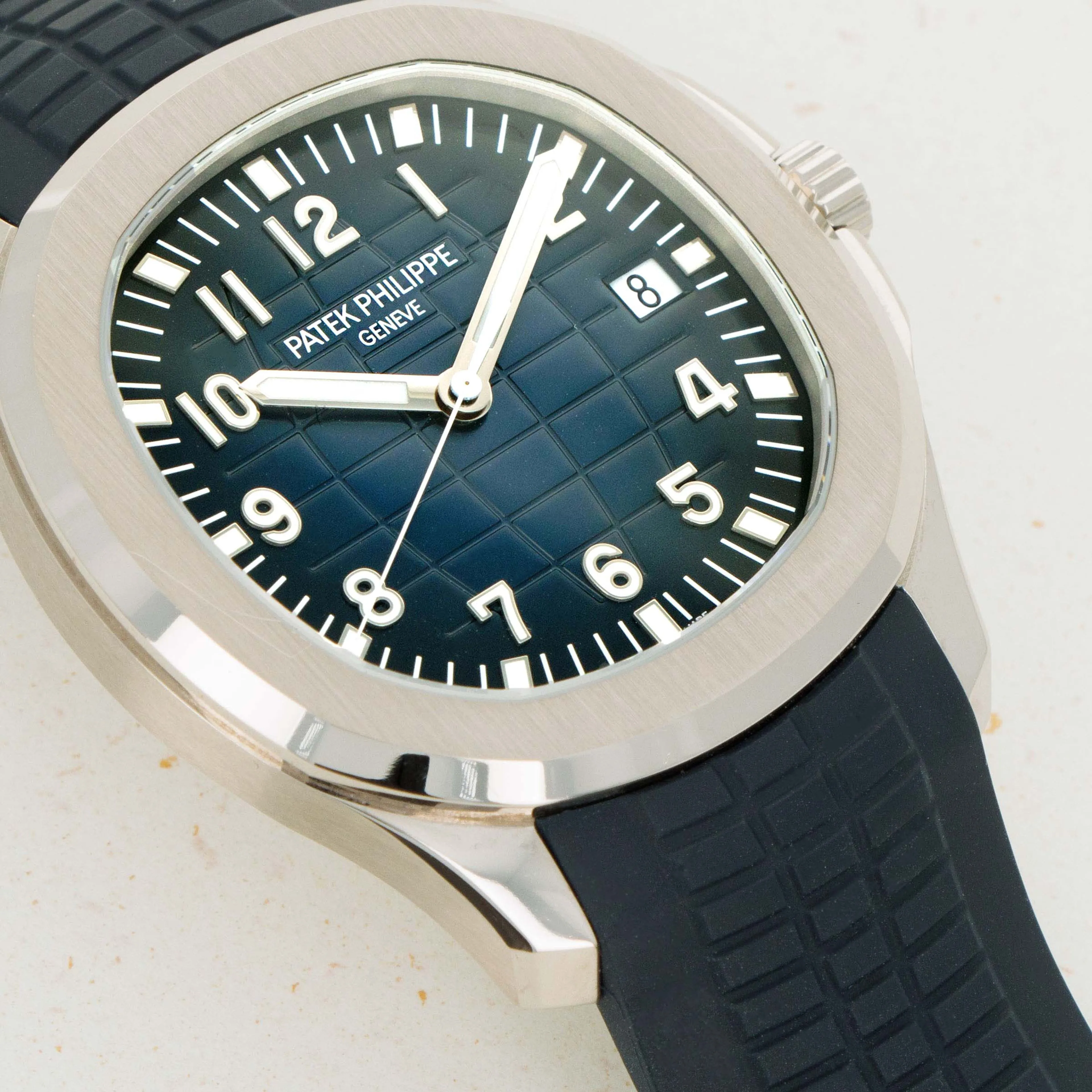 Patek Philippe Aquanaut 5168G 42mm White gold Blue 1