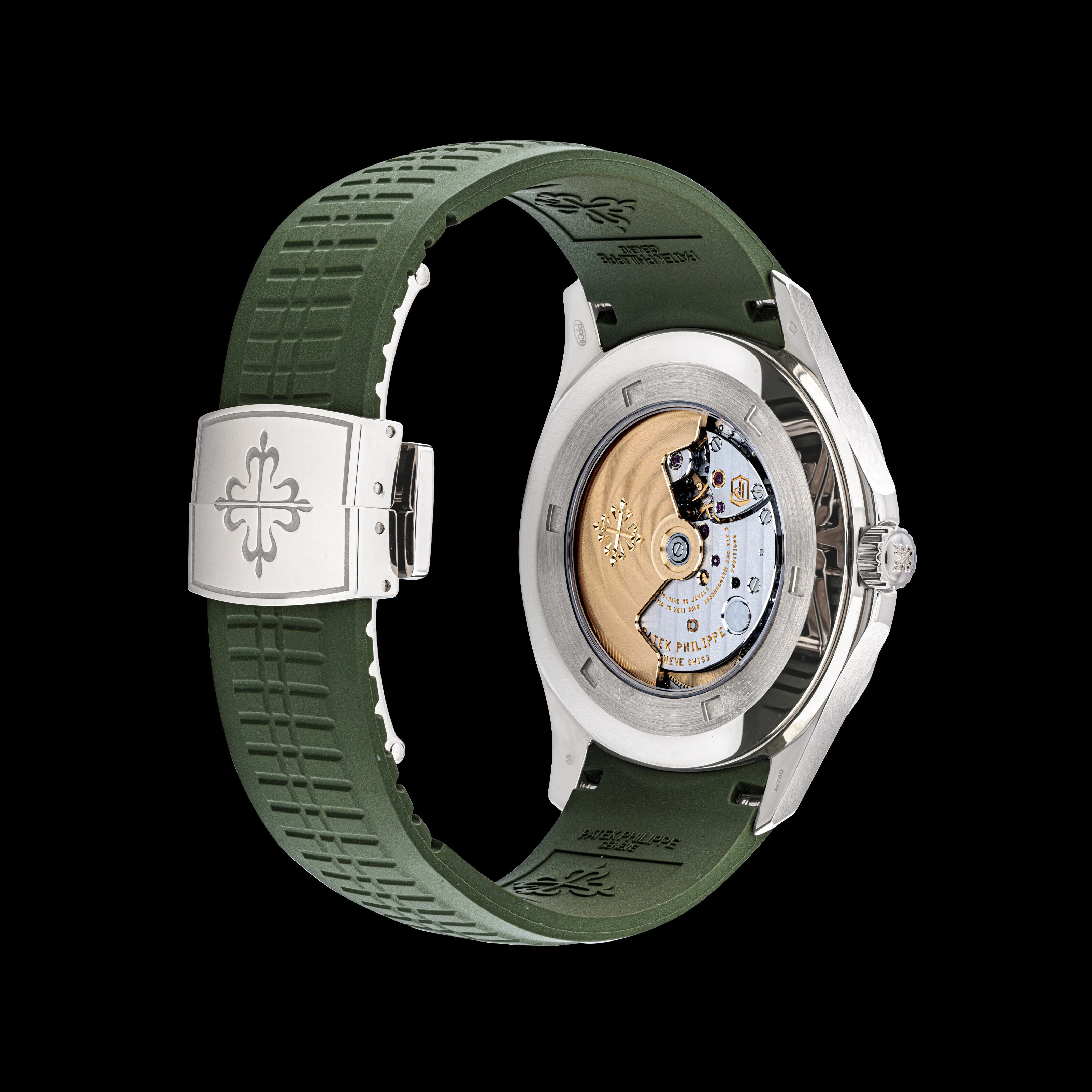 Patek Philippe Aquanaut 5168G 42mm White gold Green 2