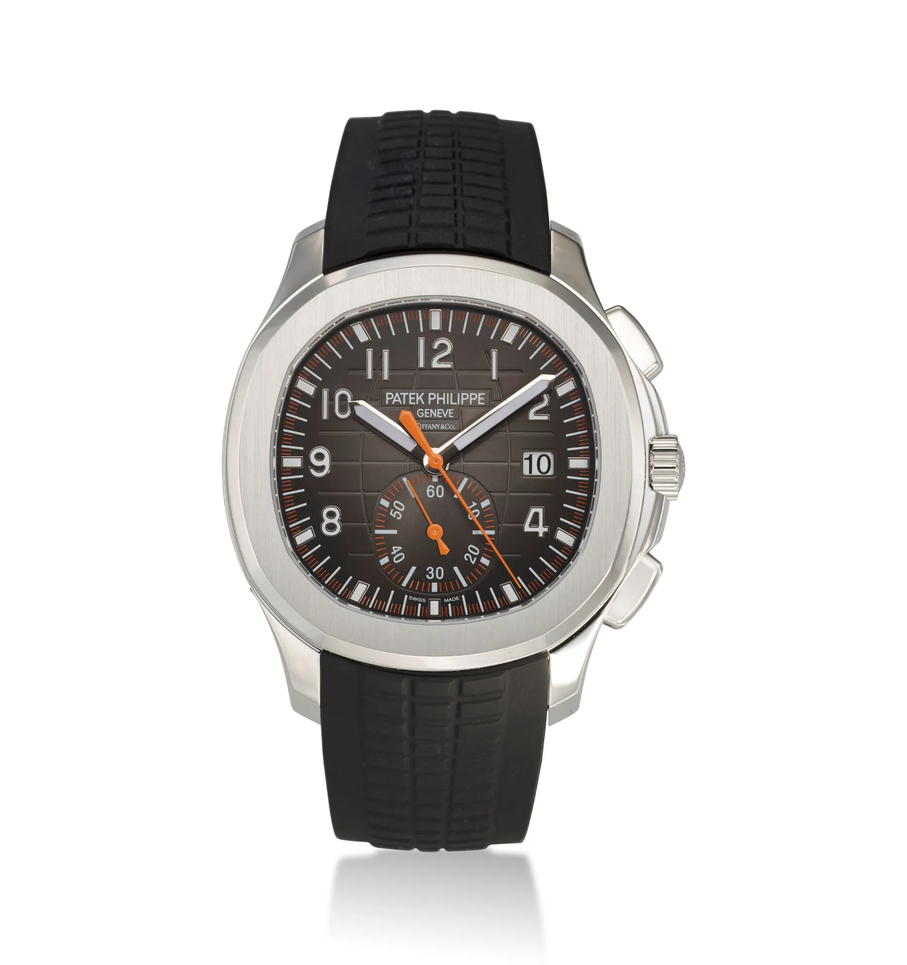 Patek Philippe Aquanaut 5968 42mm Stainless steel Black