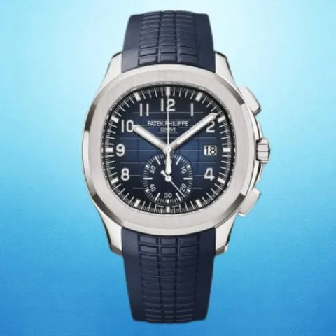 Patek Philippe Aquanaut 5968G-001 White gold Blue