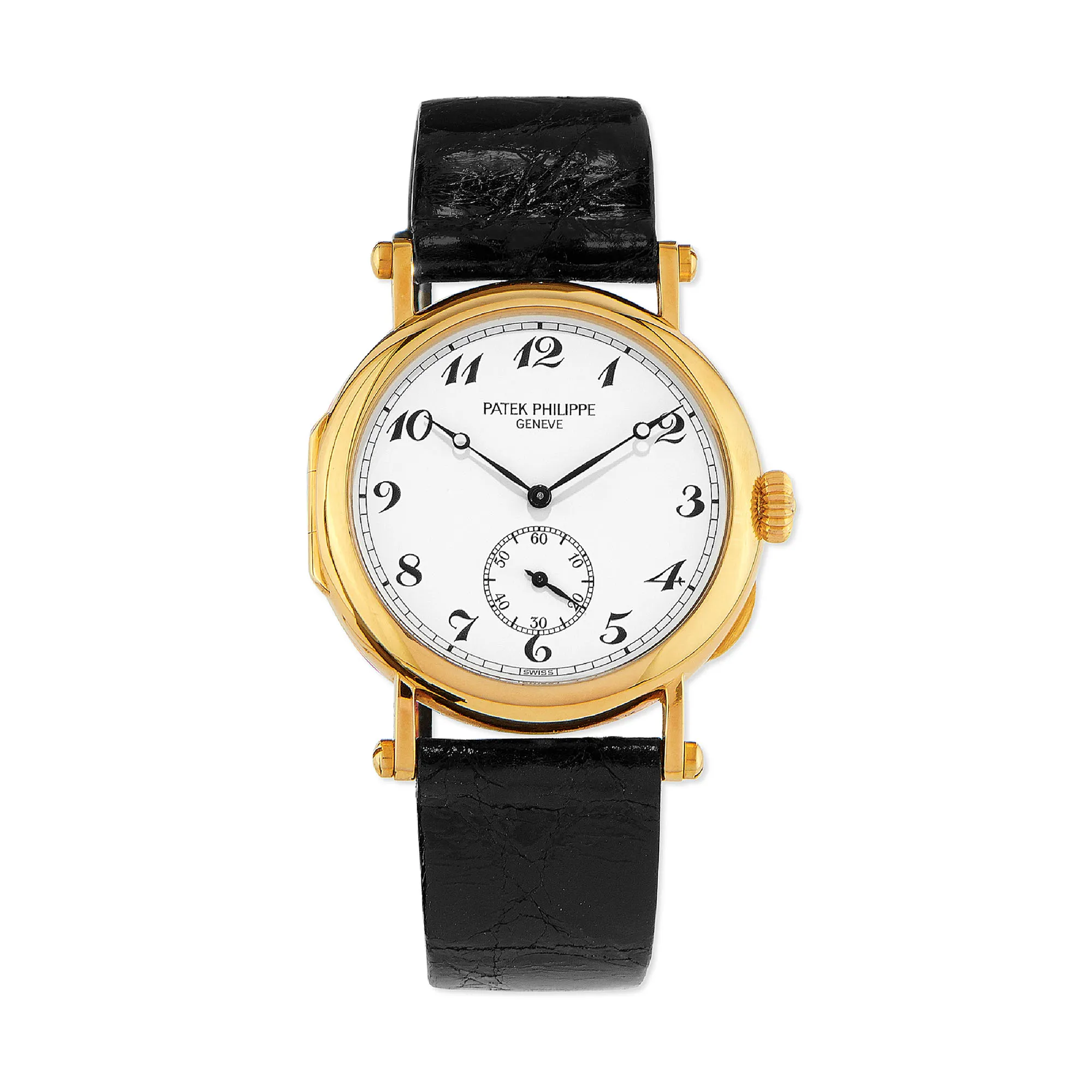 Patek Philippe Calatrava 3960 33mm Yellow gold White