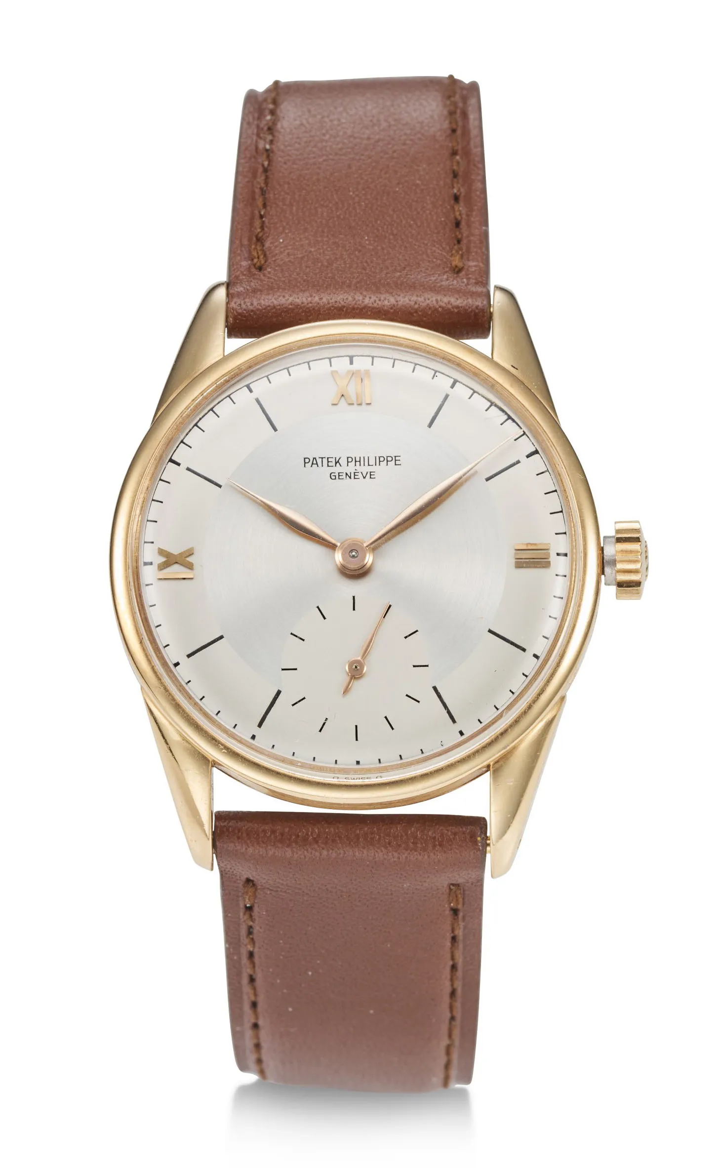 Patek Philippe Calatrava 1517 32.5mm Yellow gold Silver