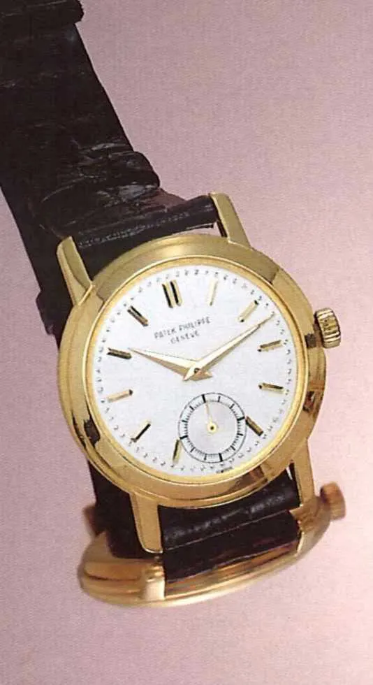 Patek Philippe 2455 34mm Yellow gold Silver