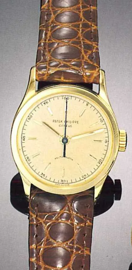 Patek Philippe Calatrava 2457 30mm Yellow gold Silver