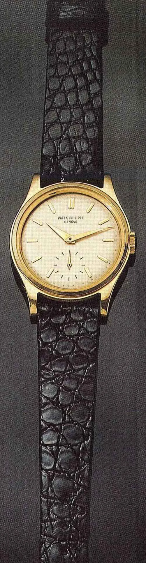 Patek Philippe Calatrava 2509 35mm Yellow gold Silver