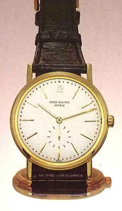 Patek Philippe Calatrava 2584 36mm Yellow gold Silver