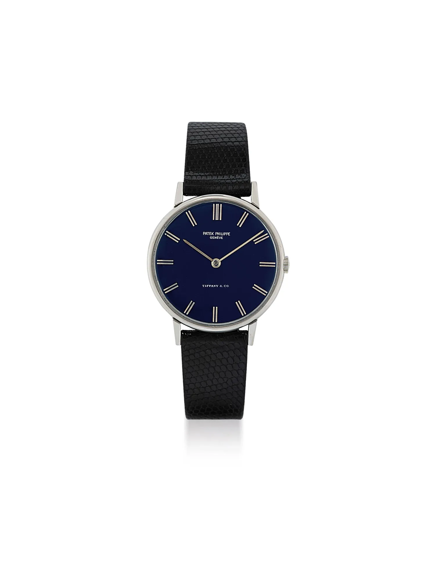 Patek Philippe Calatrava 2592/1 33mm White gold Blue