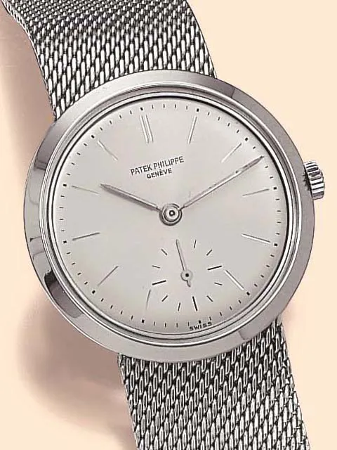 Patek Philippe Calatrava 3418 34mm Stainless steel Silver