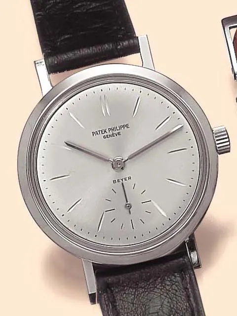 Patek Philippe Calatrava 3418 34mm Stainless steel Silver