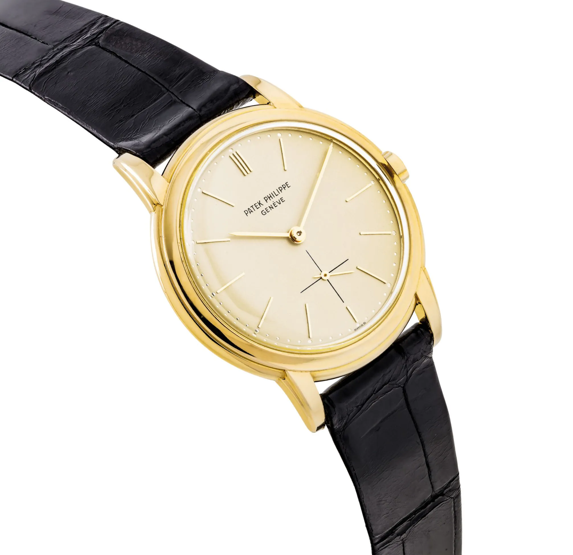 Patek Philippe Calatrava 3433 35mm Yellow gold signed