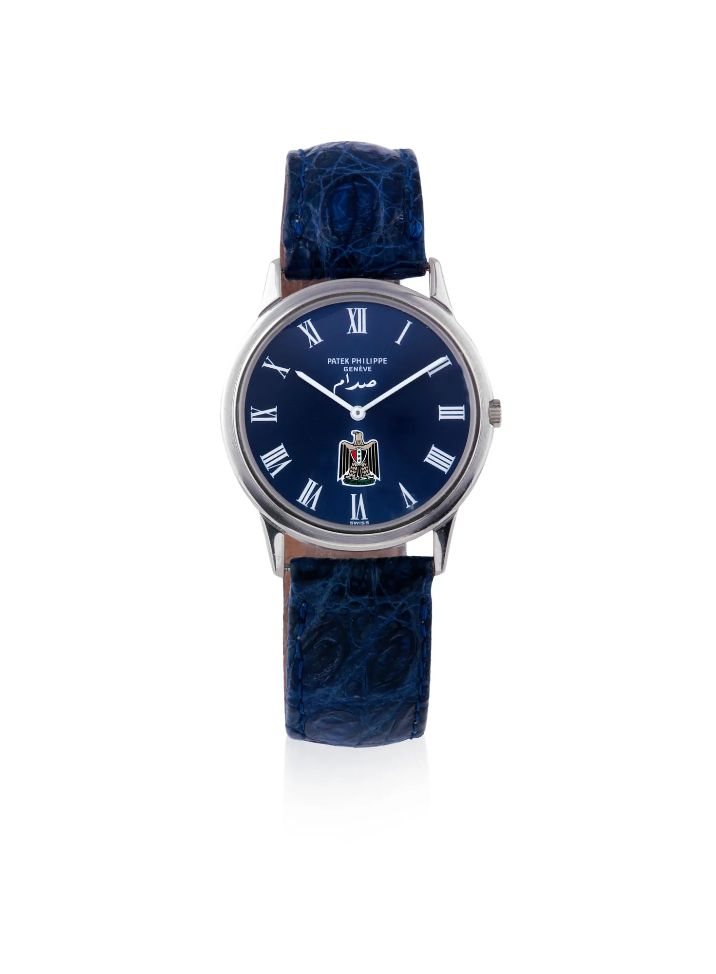 Patek Philippe Calatrava 3591 36mm White gold Blue