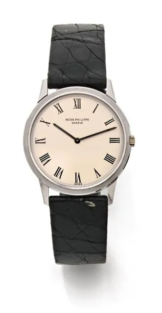 Patek Philippe Calatrava 3591 33mm White gold Silver