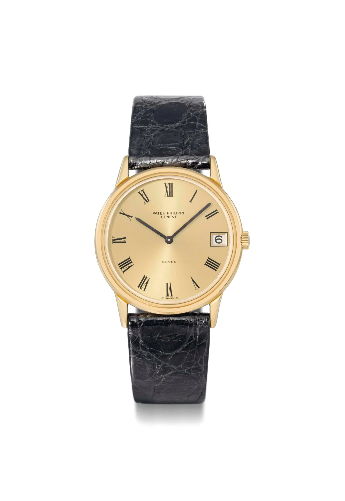 Patek Philippe Calatrava 3601 33mm Yellow gold Champagne