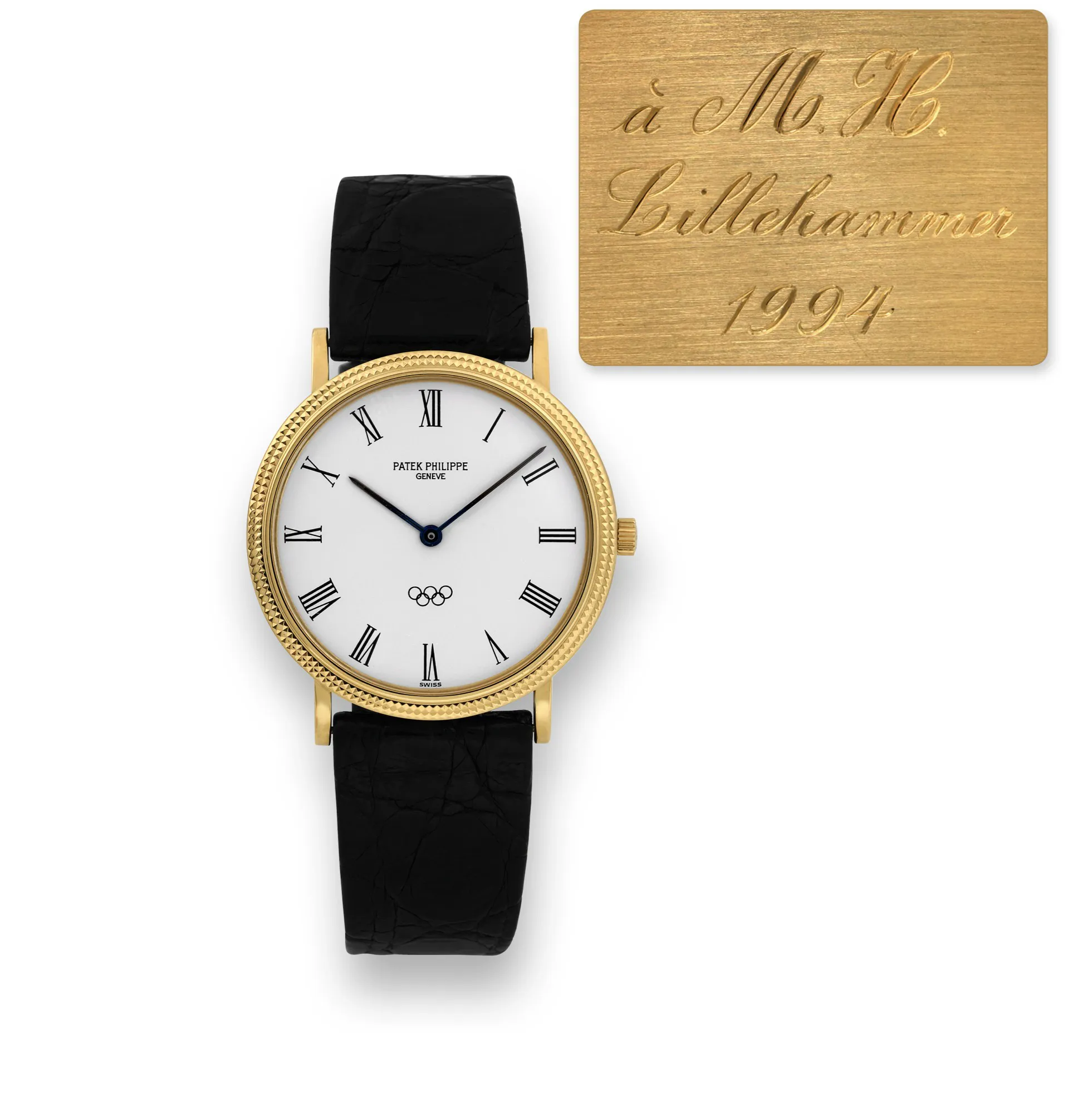 Patek Philippe Calatrava 3954 33mm Yellow gold White