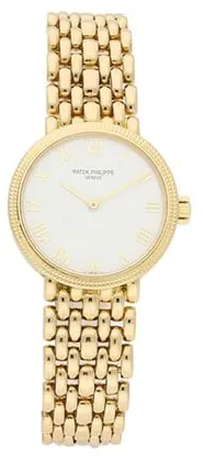 Patek Philippe Calatrava 4809 25mm Yellow gold White