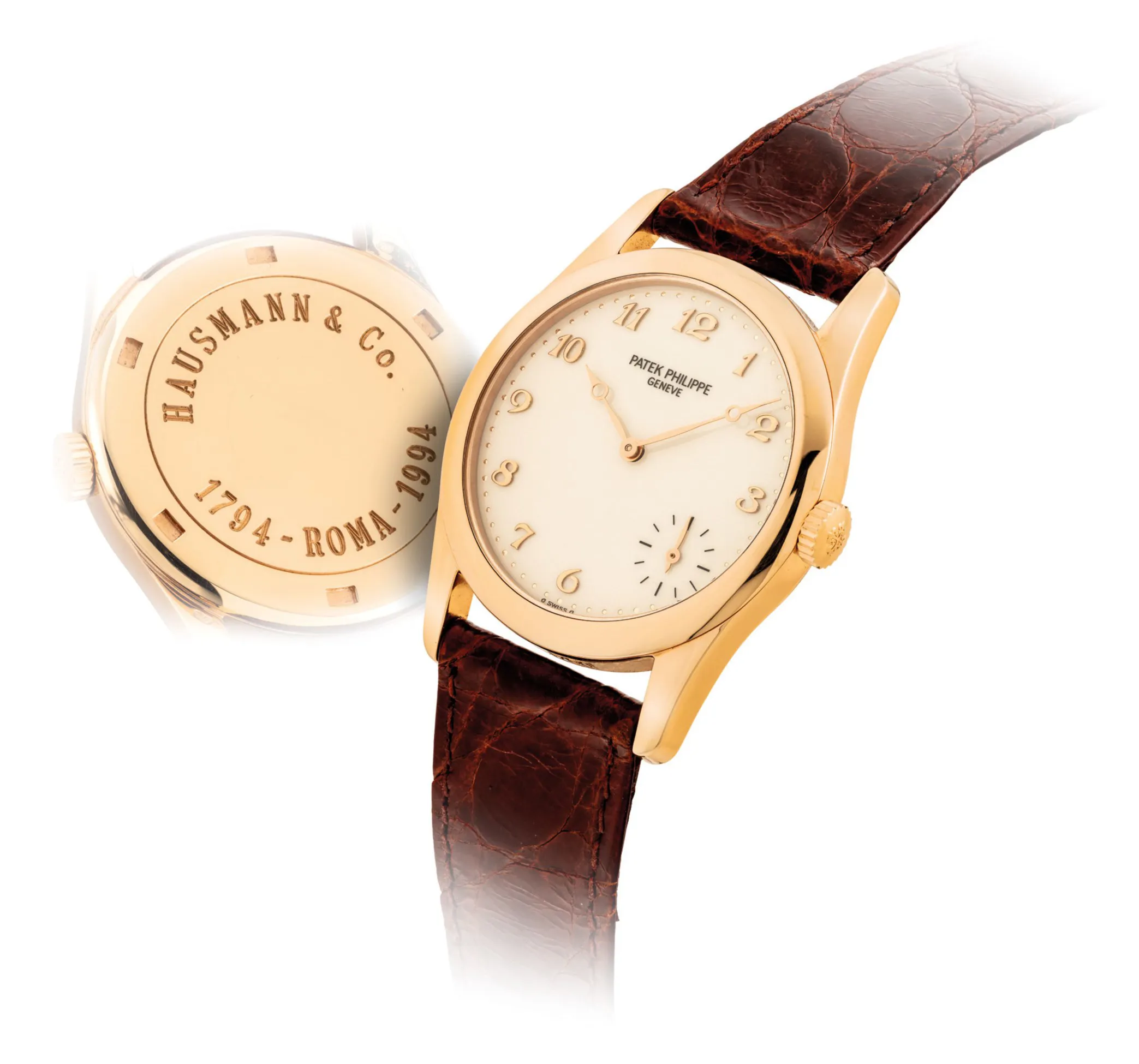 Patek Philippe Calatrava 5000 33mm Rose gold Ivory coloured