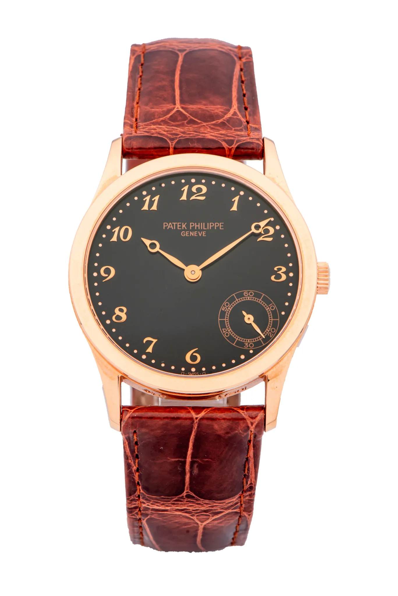 Patek Philippe Calatrava 5026R 33.5mm Rose gold Black