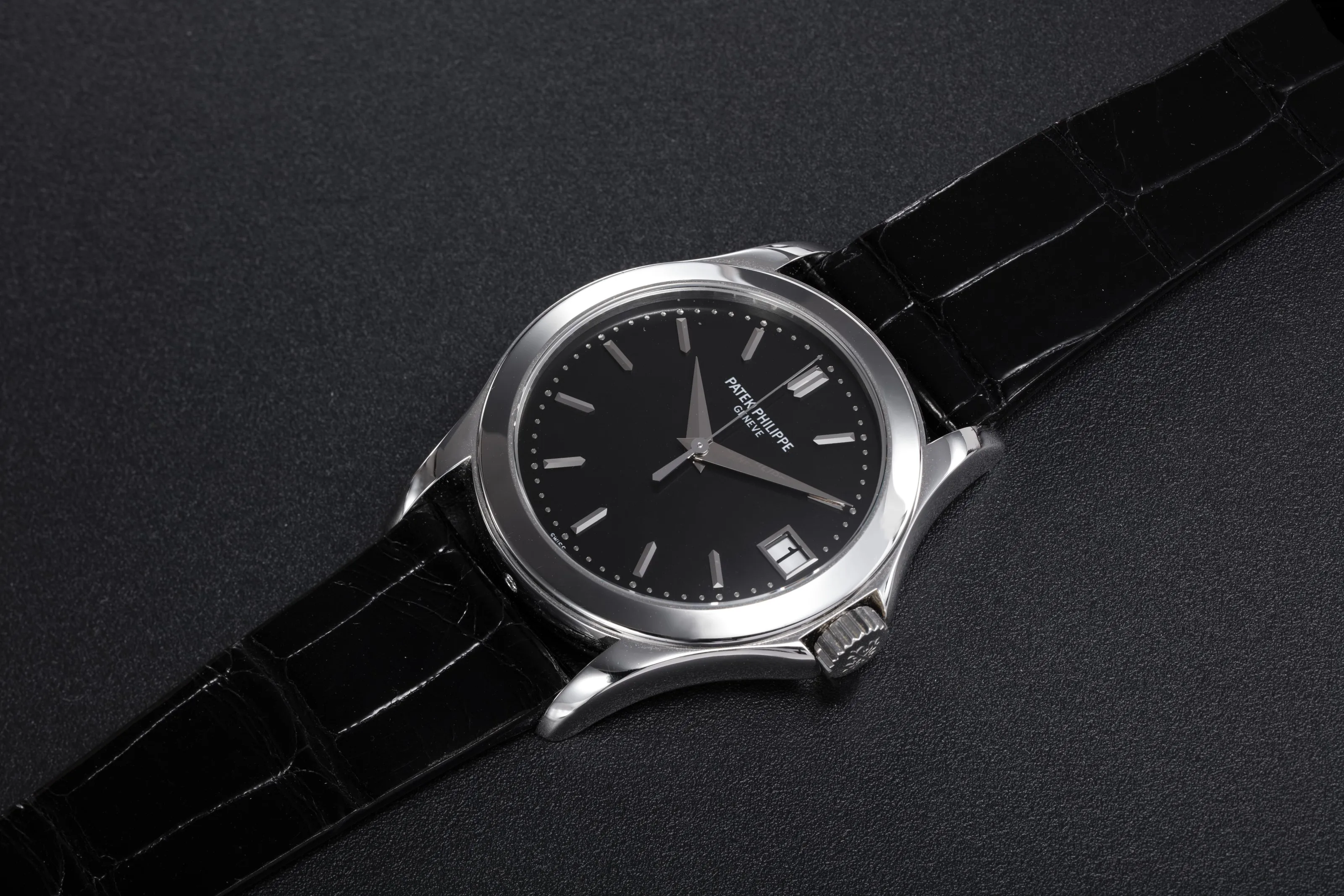 Patek Philippe Calatrava 5107P-001 37mm Platinum Black