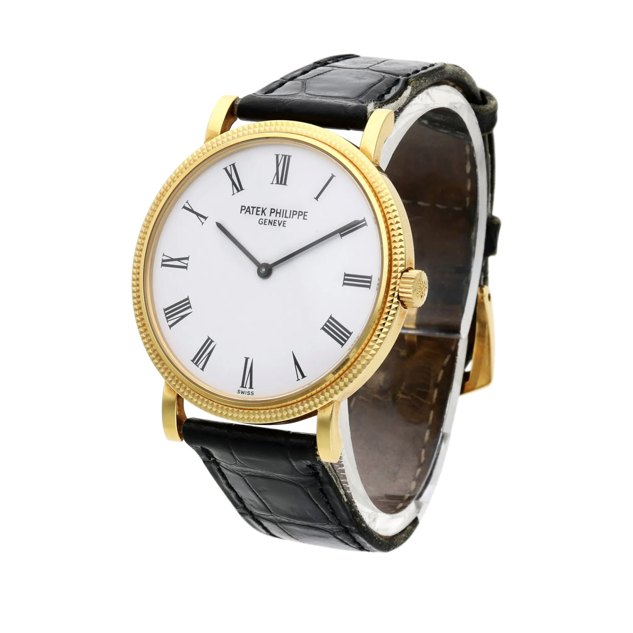 Patek Philippe Calatrava 5120 35mm Yellow gold White 1