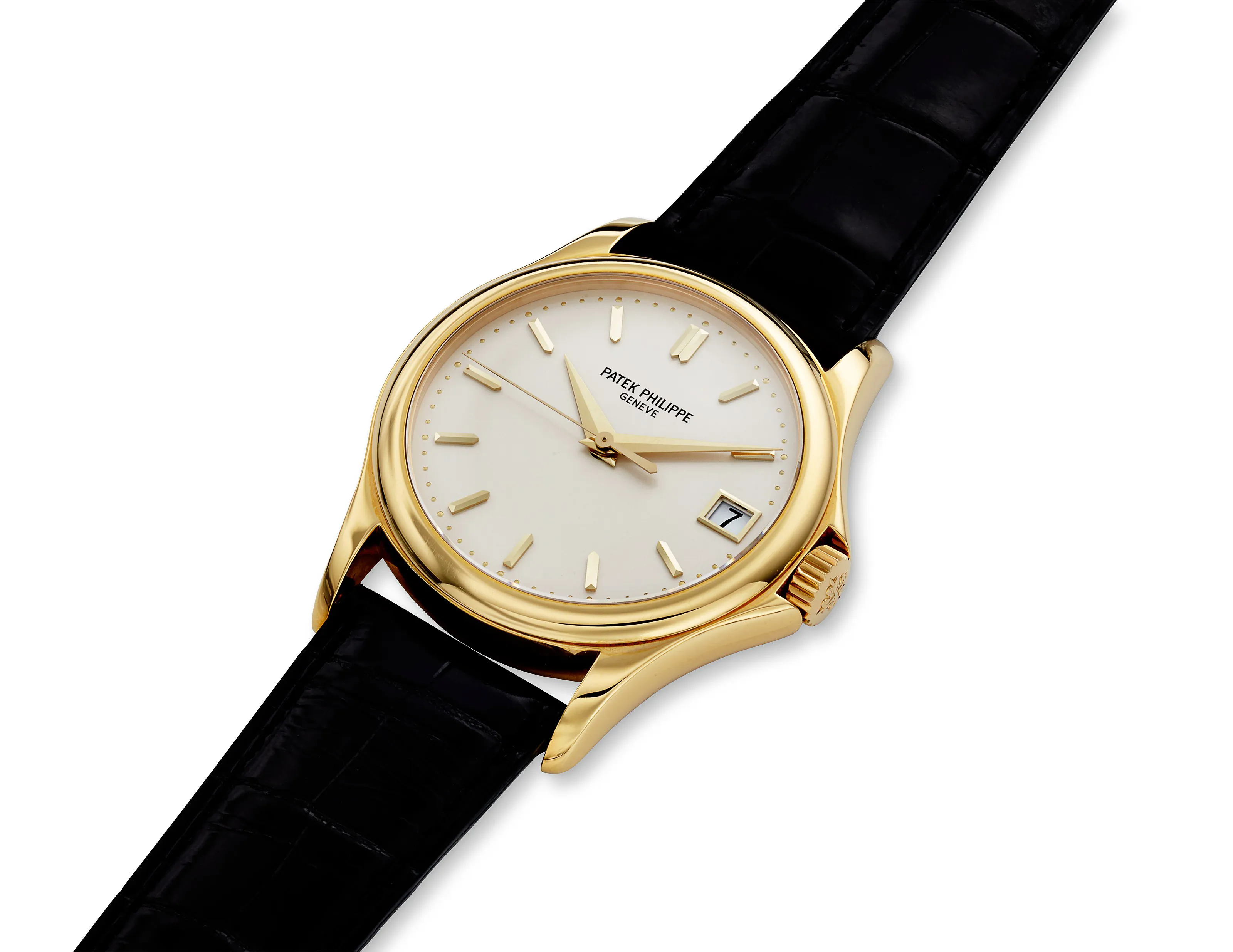 Patek Philippe Calatrava 5127J 37mm Yellow gold Silvered 1