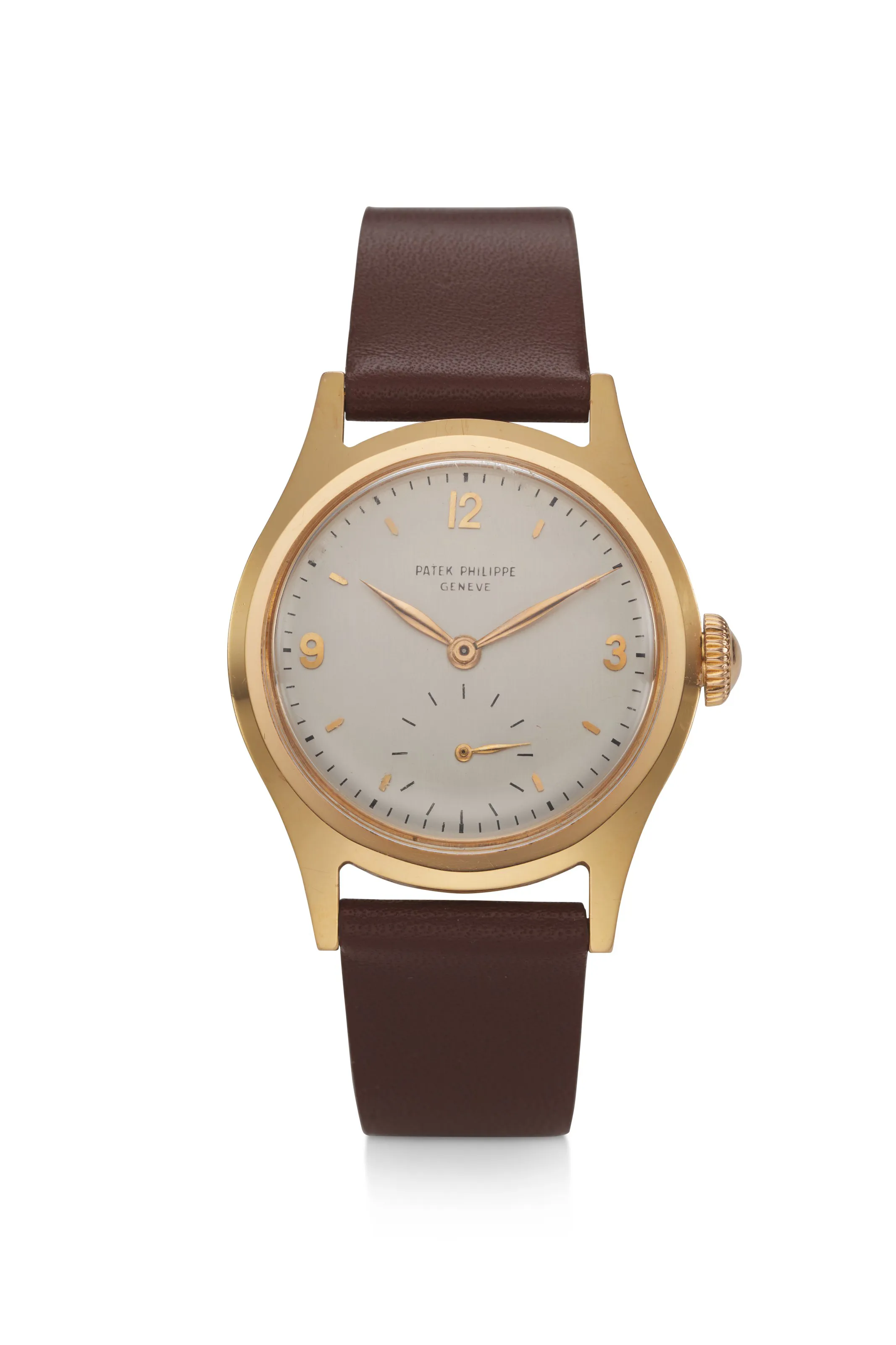 Patek Philippe Calatrava 565 35mm Rose gold Silver