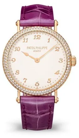 Patek Philippe Calatrava 7200/200R-001 34.5mm Rose gold Silver