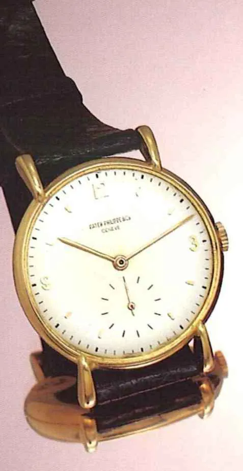 Patek Philippe 35mm Yellow gold Silver