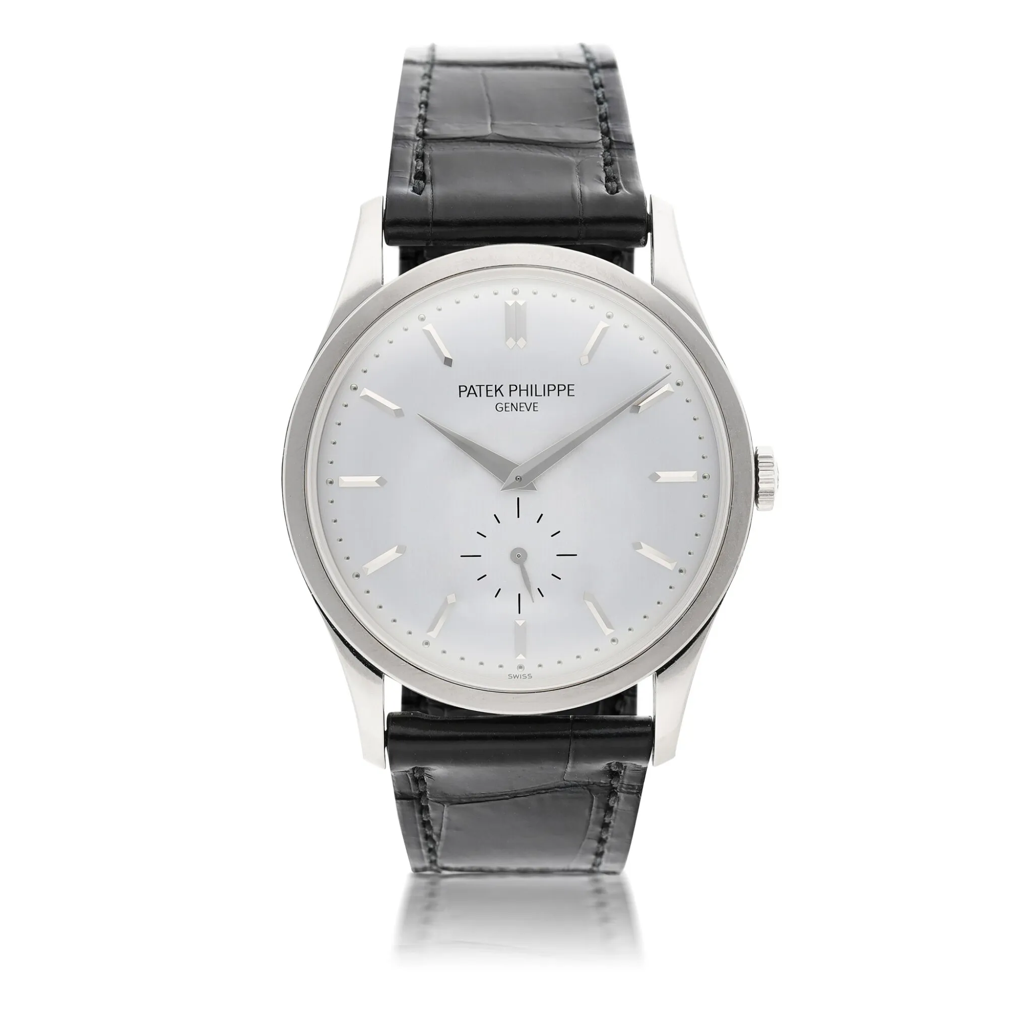 Patek Philippe Calatrava 5196G 37mm White gold Silver