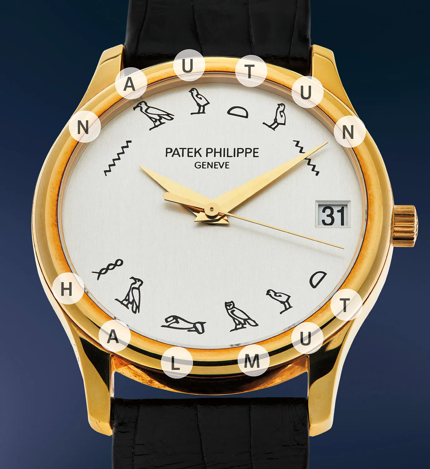 Patek Philippe Calatrava 3998J-013 34mm Yellow gold Cream 4